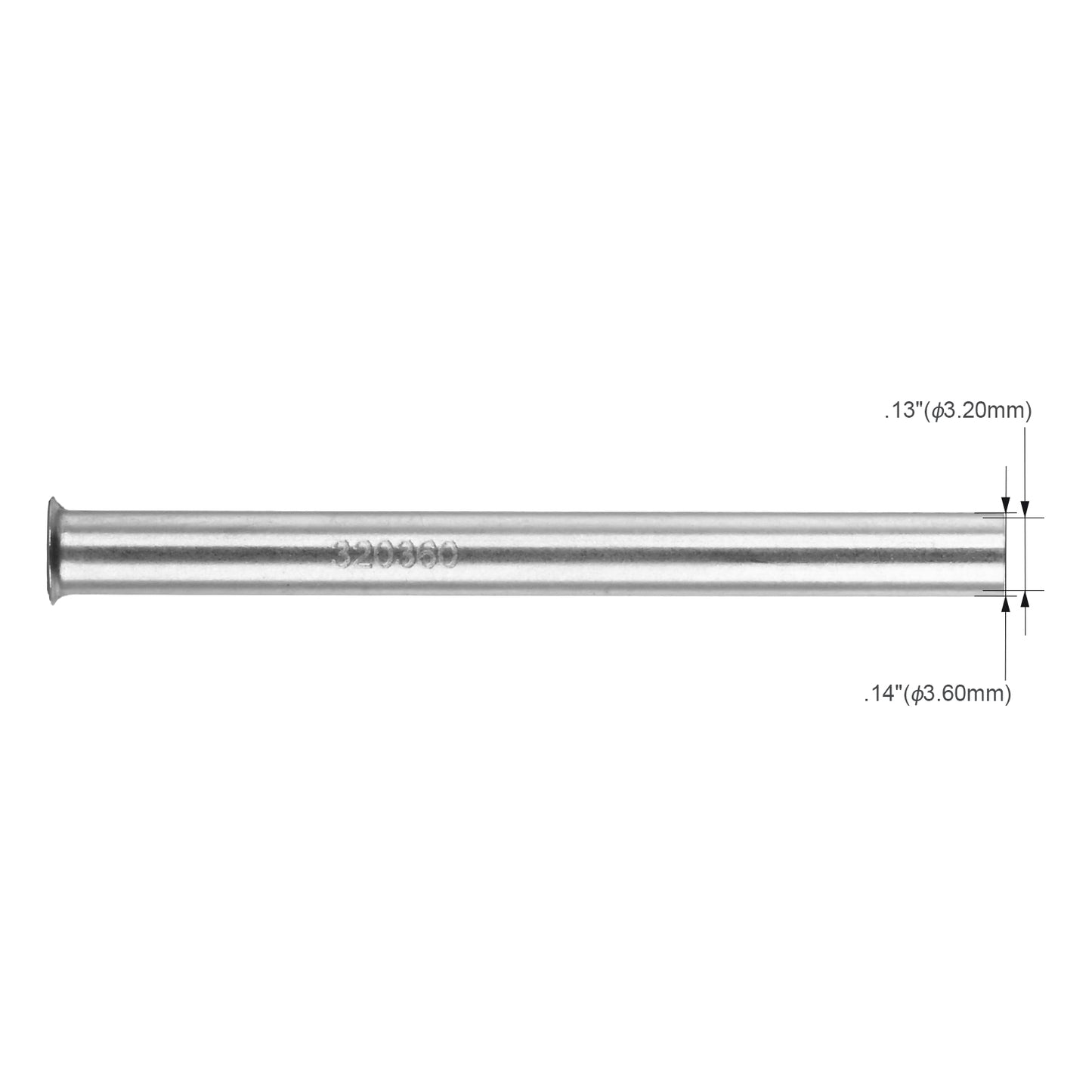 JRready Round Tube Type Replacement Tips for Molex/AMP/Harting/Delphi Terminal Extraction Tools