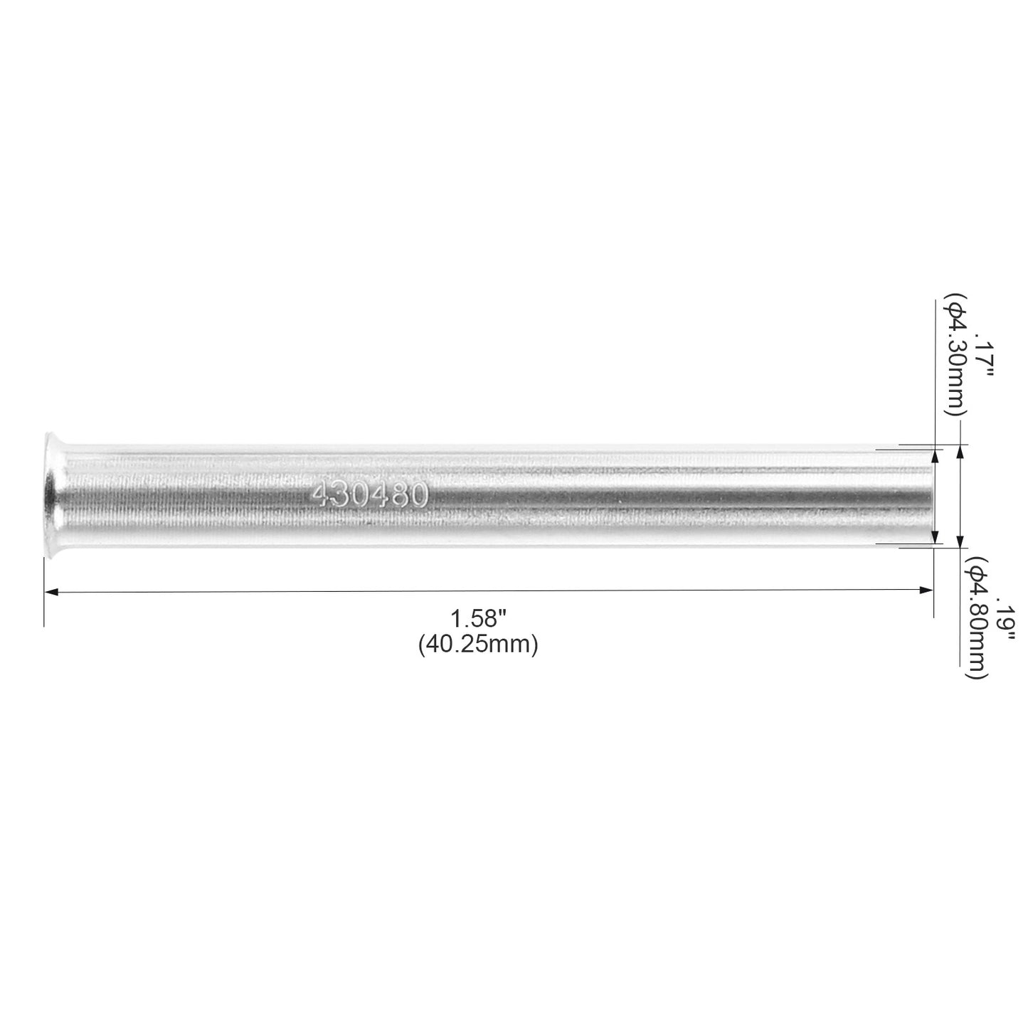 JRready Round Tube Type Replacement Tips for Molex/AMP/Harting/Delphi Terminal Extraction Tools