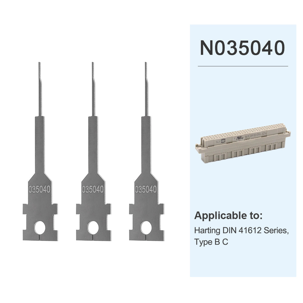 JRready Pin Removal Tool Kit Replacement Tips for Extraction Depinning Tool for Deutsch,AMP/TE,Molex,Delphi,JST,Harting Connectors