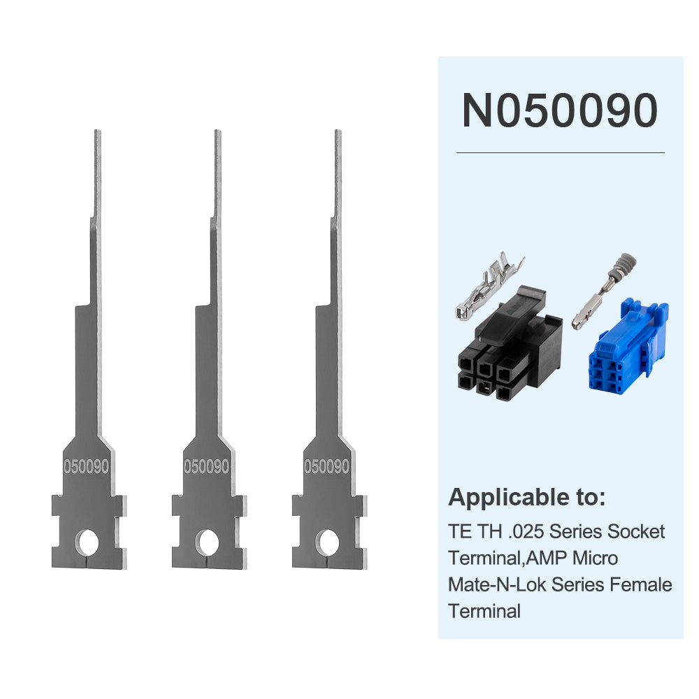 JRready Pin Removal Tool Kit Replacement Tips for Extraction Depinning Tool for Deutsch,AMP/TE,Molex,Delphi,JST,Harting Connectors