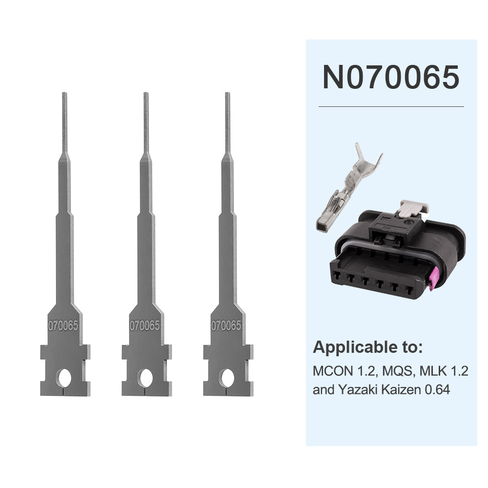 JRready Pin Removal Tool Kit Replacement Tips for Extraction Depinning Tool for Deutsch,AMP/TE,Molex,Delphi,JST,Harting Connectors