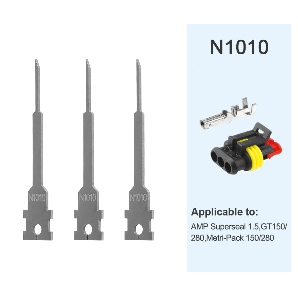 JRready Pin Removal Tool Kit Replacement Tips for Extraction Depinning Tool for Deutsch,AMP/TE,Molex,Delphi,JST,Harting Connectors