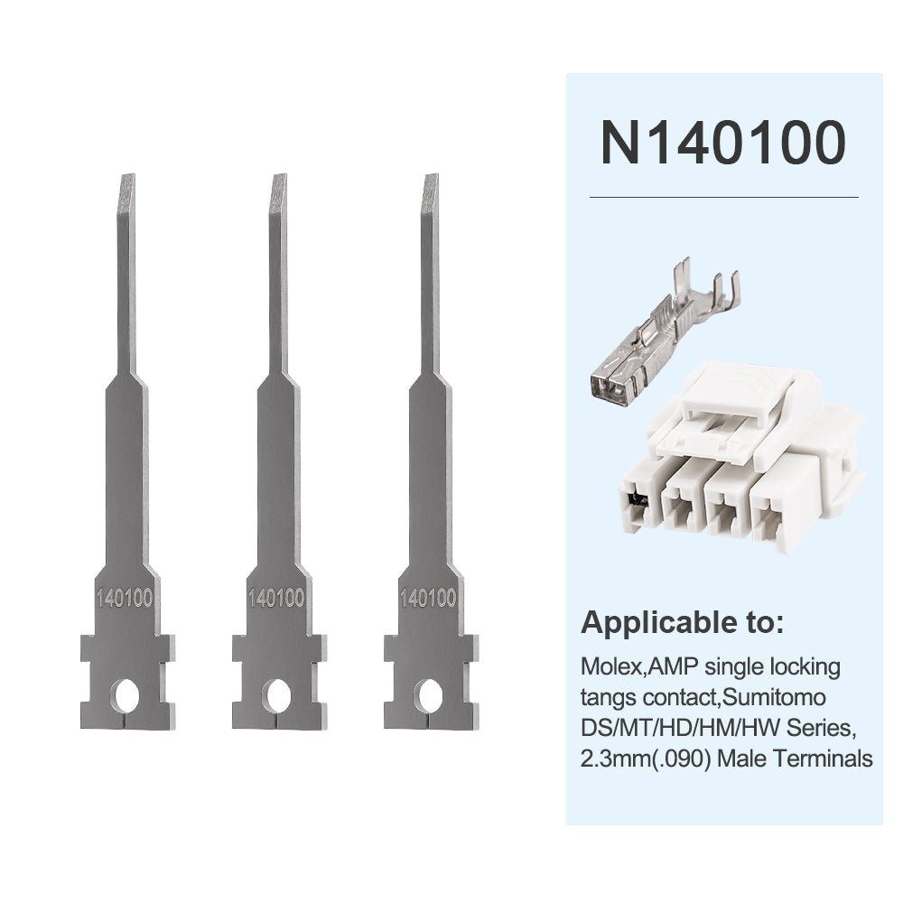 JRready Pin Removal Tool Kit Replacement Tips for Extraction Depinning Tool for Deutsch,AMP/TE,Molex,Delphi,JST,Harting Connectors