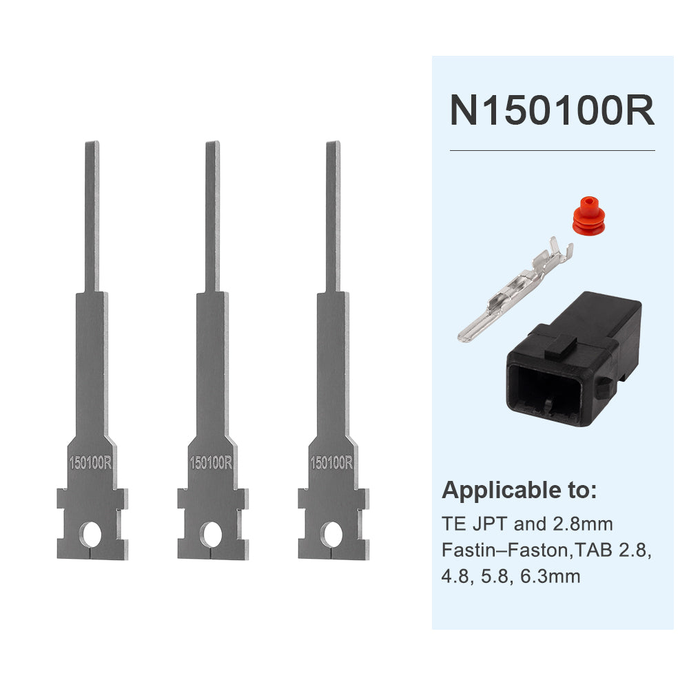JRready Pin Removal Tool Kit Replacement Tips for Extraction Depinning Tool for Deutsch,AMP/TE,Molex,Delphi,JST,Harting Connectors