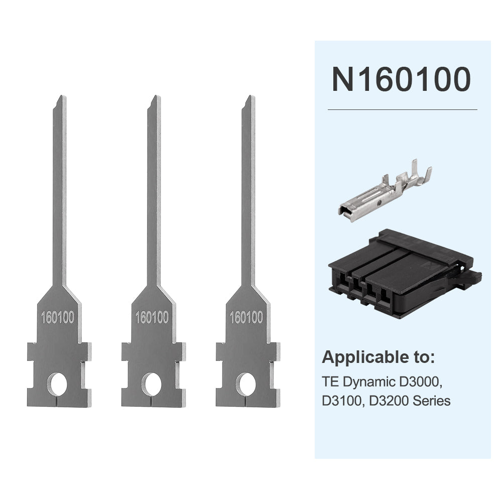 JRready Pin Removal Tool Kit Replacement Tips for Extraction Depinning Tool for Deutsch,AMP/TE,Molex,Delphi,JST,Harting Connectors