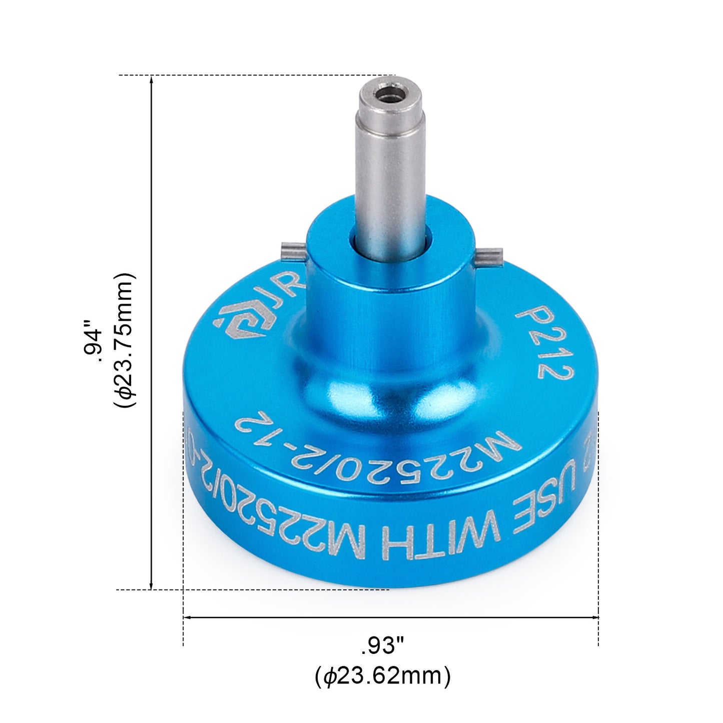 Posizionatore JRready K286 / P212 (M22520/2-12) per contatti M24308/14, M24308/15 