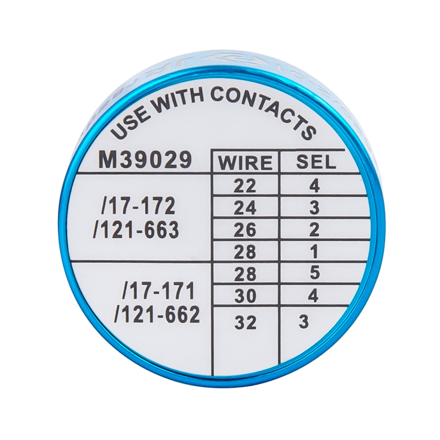 JRready K339 / PA216 (M22520/2-16) Positionierer für Steckverbinder MIL-C-81511 SERIE 3 Kontakt M39029/17-172,M39029/17-171