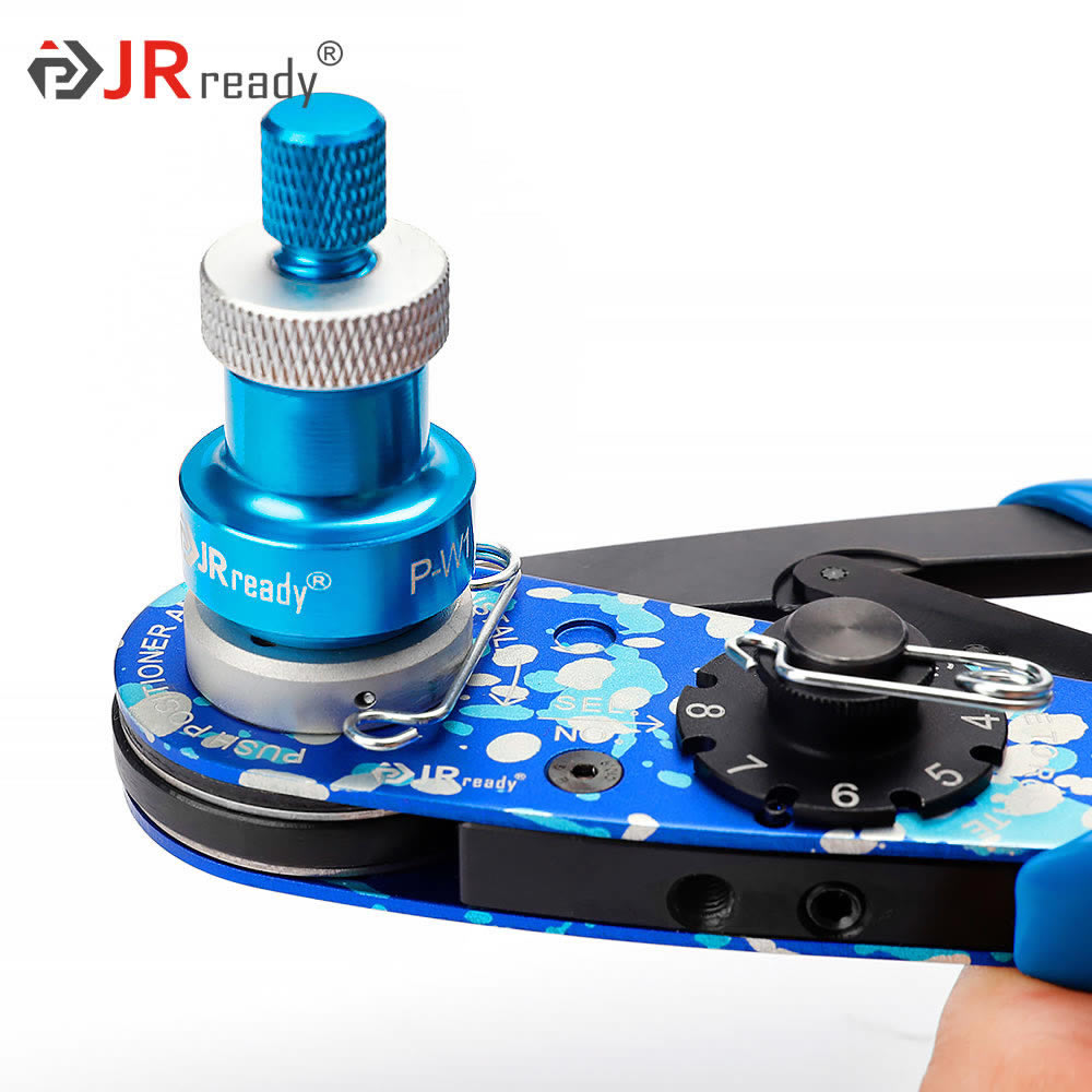 JRready ST2137 TOOL KIT: NEW-AS2 Small Size Wire Crimper (M22520/2-01 Equivalent)20-32 AWG with Universal Positioner
