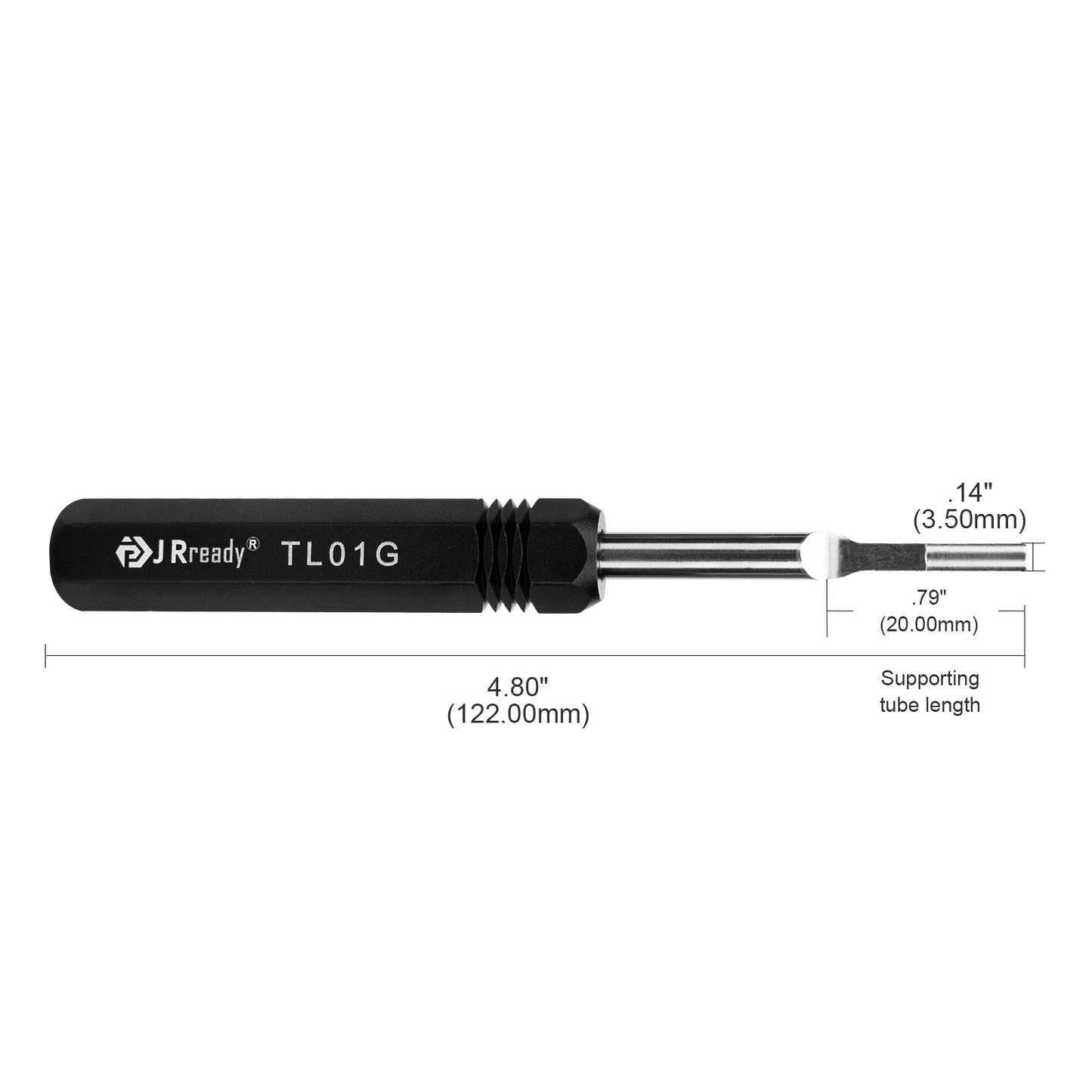 JRready TL01G (09990000319) Ausbauwerkzeug für HARTING HAN E &amp; WAIN HM, HK &amp; TE 16A Rundkontakte