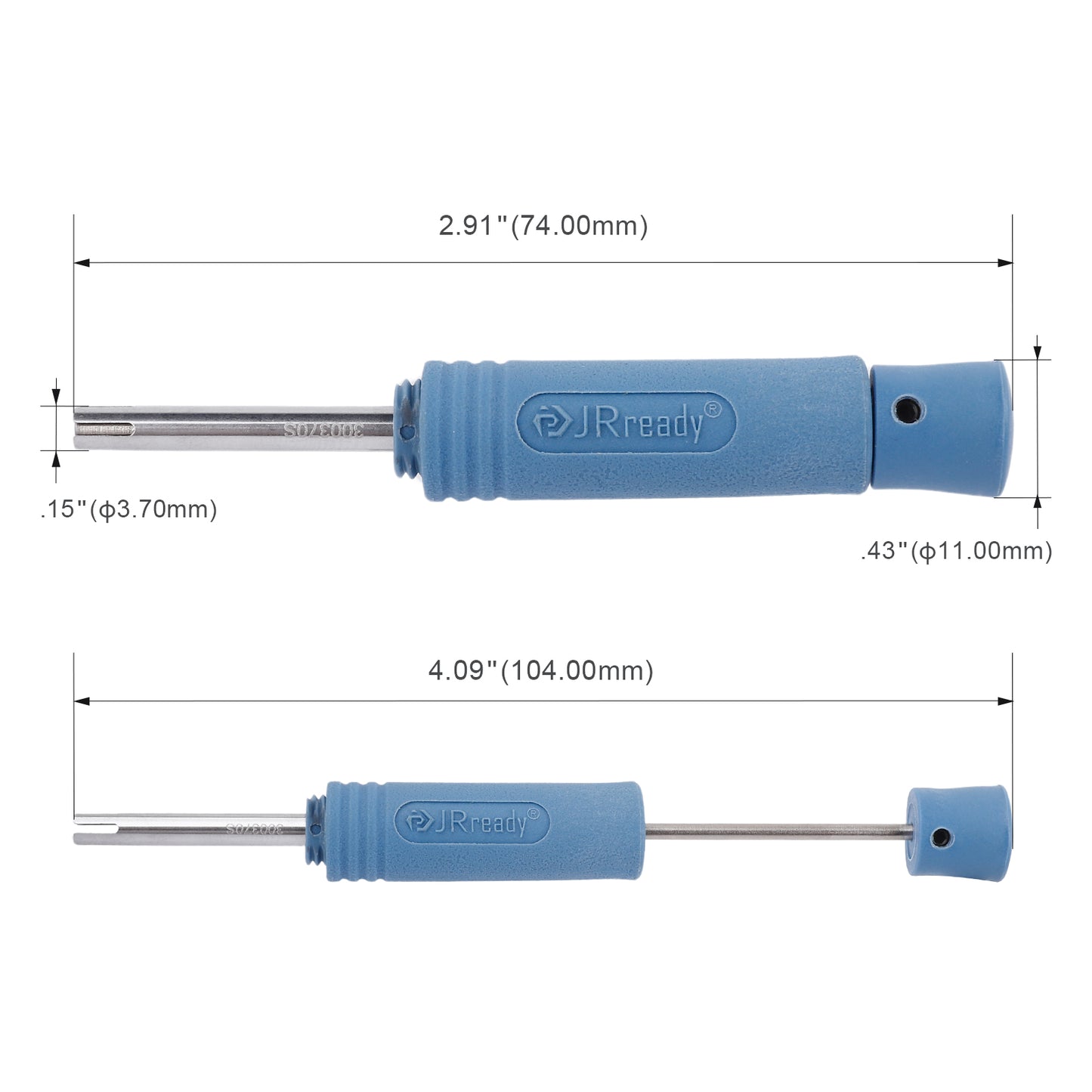 JRready DRK-300370S Round Tube Terminal Extraction Tool for JRSSW-CP20 Industrial Waterproof Connectors Across Heavy-Duty Industrial Repair Applications