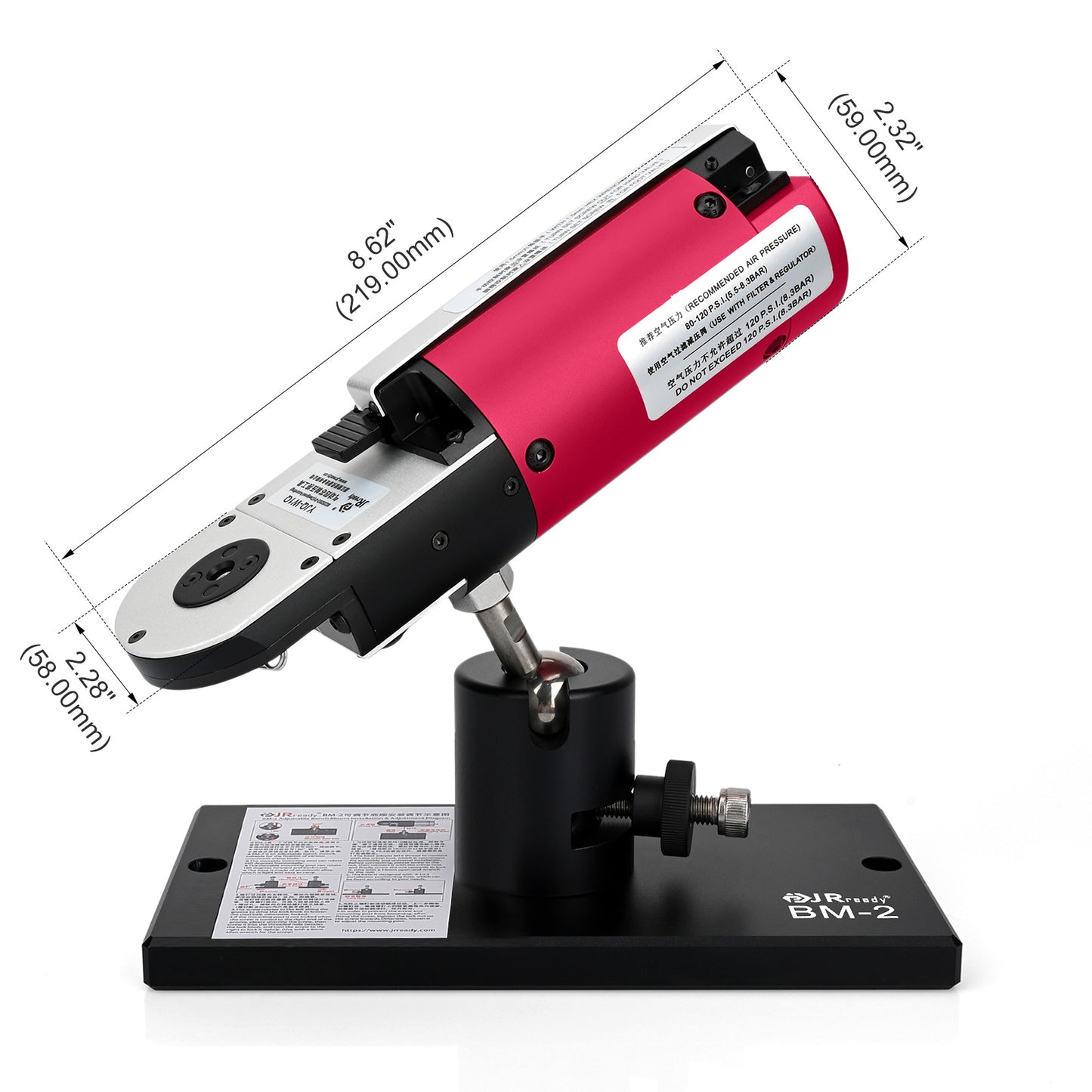 Telaio per crimpatrice pneumatica JRready YJQ-W1Q M22520/2-01