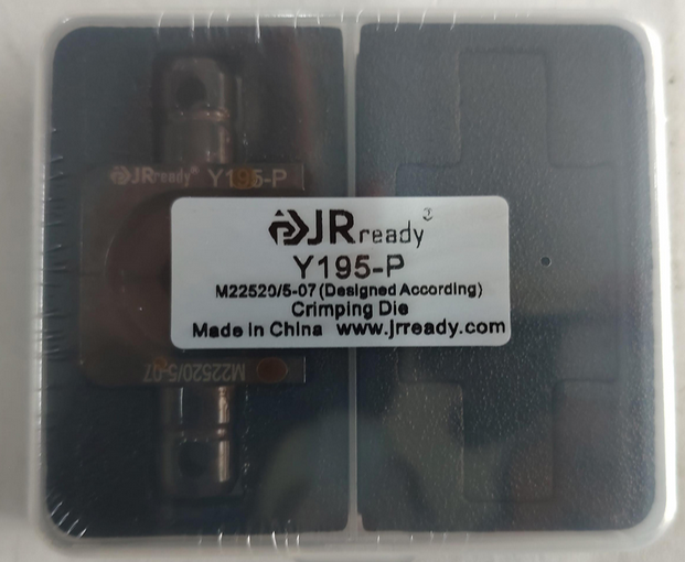 JRready Y195-P M22520/5-07 Crimp Die Use With YJQ-W5 M22520/5-01 Open Frame Crimper