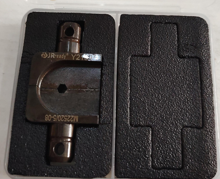 Matrice di crimpatura JRready Y215-P M22520/5-08 da utilizzare con crimpatrice a telaio aperto YJQ-W5 M22520/5-01