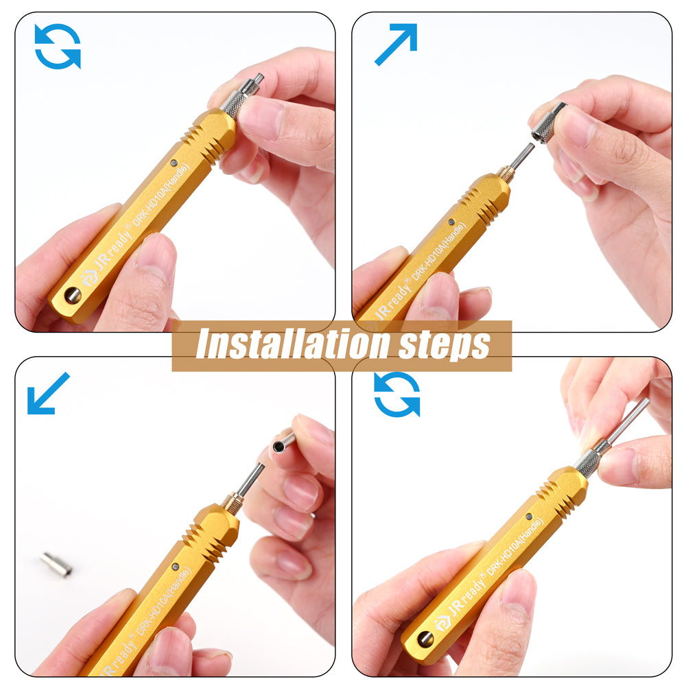 JRready DRK-HD10A Harting/TE Hochleistungs-HAN D 10A Werkzeug zum Entfernen von Festkontakten (ST5217)