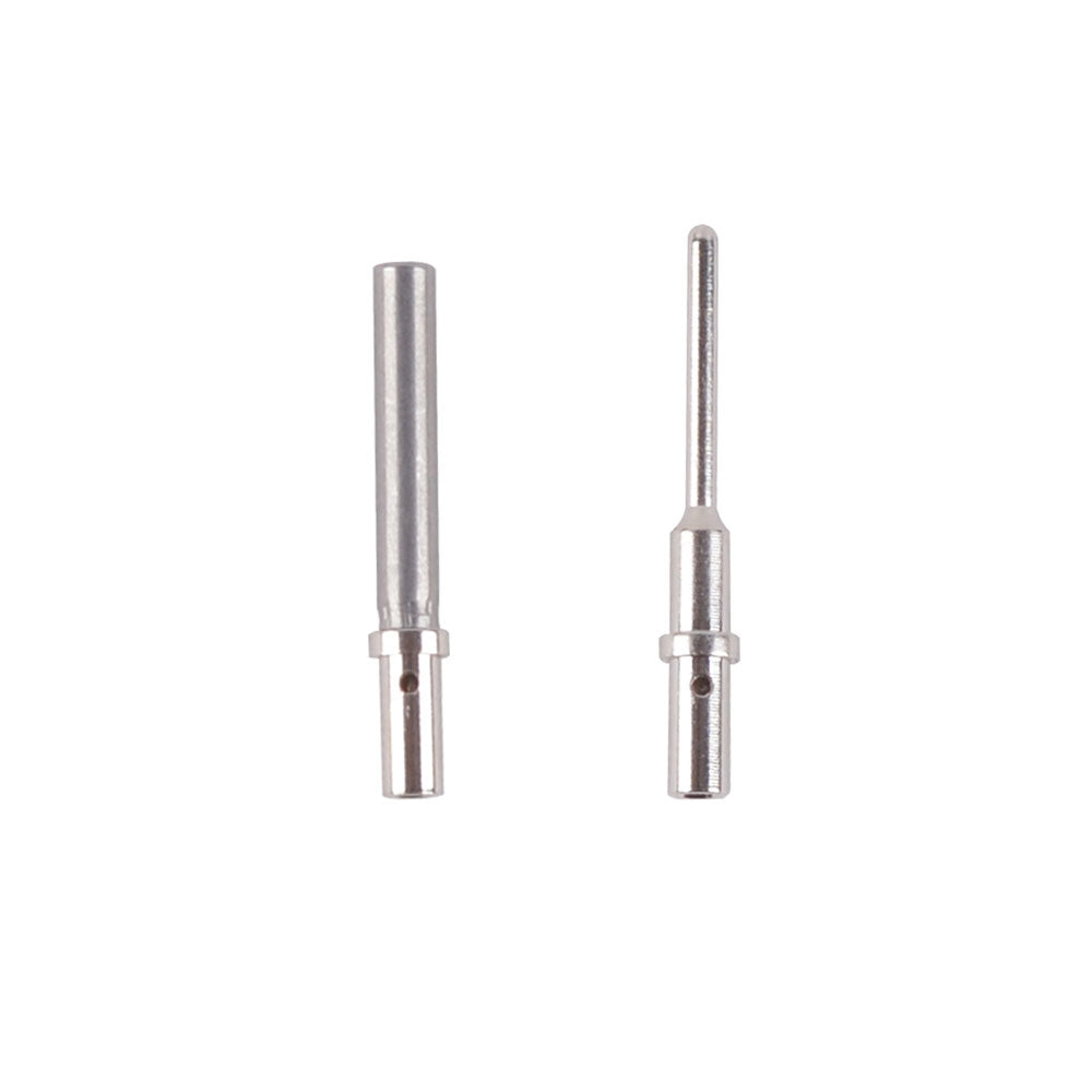 JRready ST6260 Geschlossenes DTM-Anschlussklemmen-Set Größe 20, massive Kontakte: Stecker 0460-202-20141 &amp; Buchse 0462-215-20141 für Deutsch 22-20 AWG Hohlstecker, 40 Paare