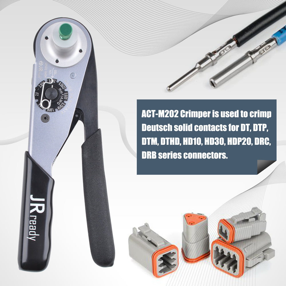Deutsch HDT-48-00 solid contact crimp tool