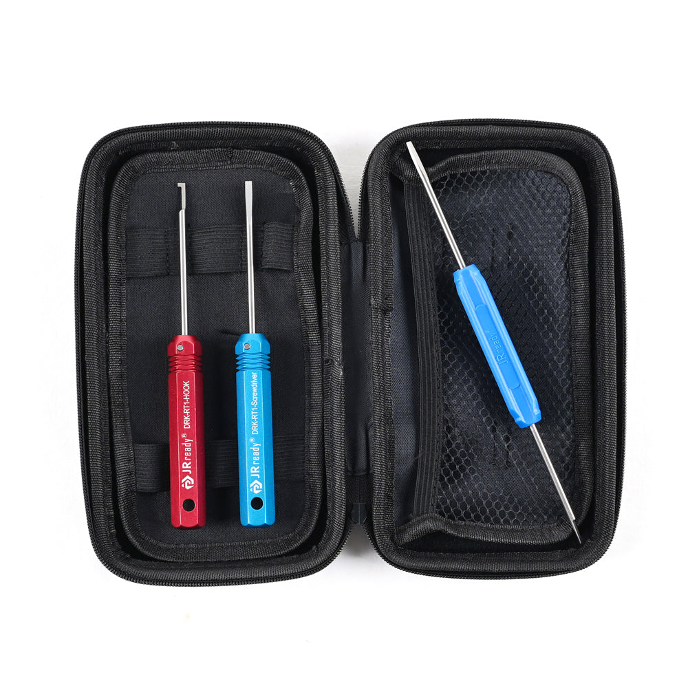 JRready ST5210 Terminal Removal Tool Kit: DRK-RT1  & DRK-RT1 Hook & Screwdriver (DT-RT1) Extraction Tool For DT DTM DTP Connectors or For Disassembly & Home Maintenance