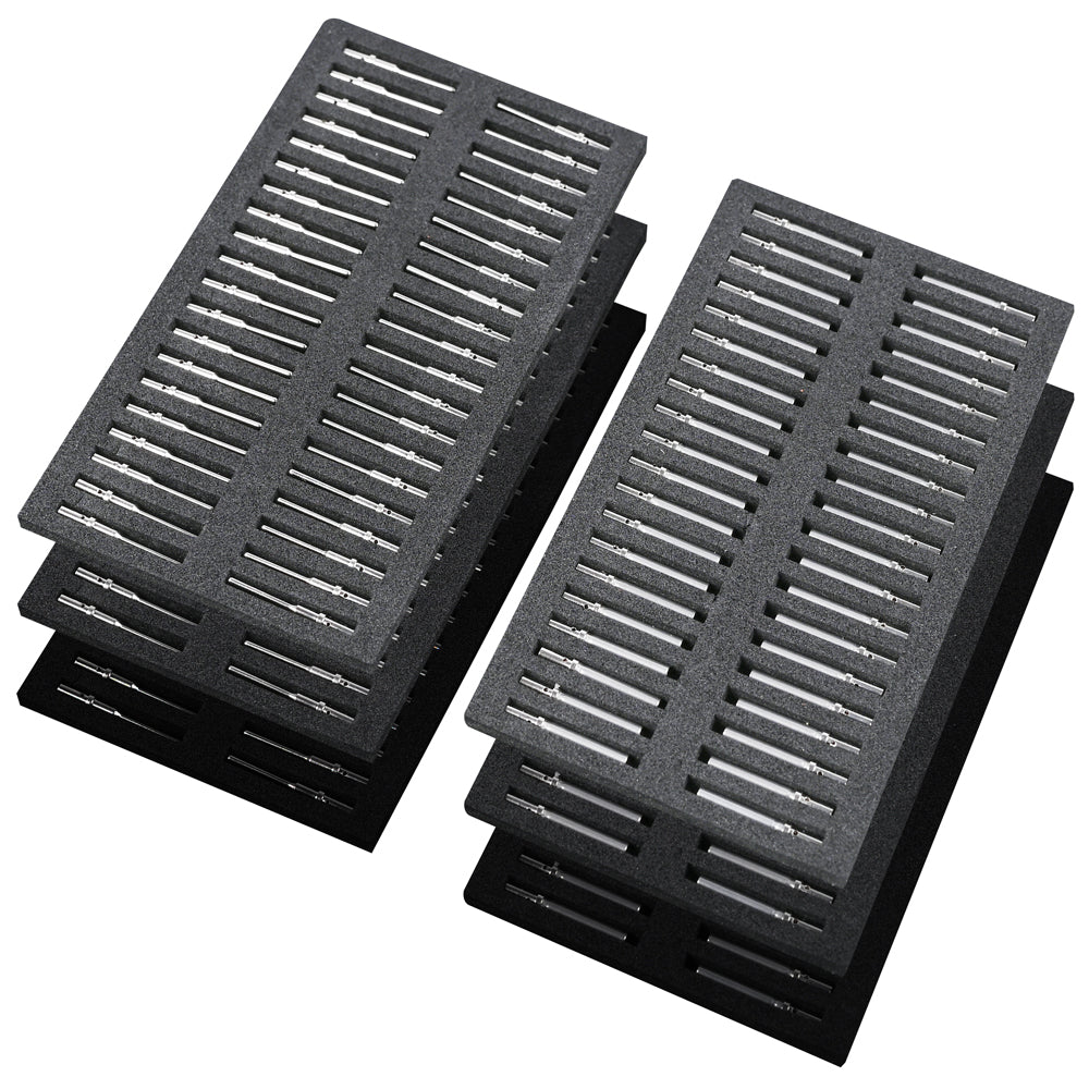 JRready ST6282 DTM Connector Deutsch Contact Size 20 Deutsch Closed Barrel Pins Sockets Kit, Male Pins 0460-202-20141 Deutsch DTM Solid Pins/Female Sockets 0462-201-20141, Wire Gauge 20-22 AWG(DTM 20# Deutsch Pins 120Pairs)