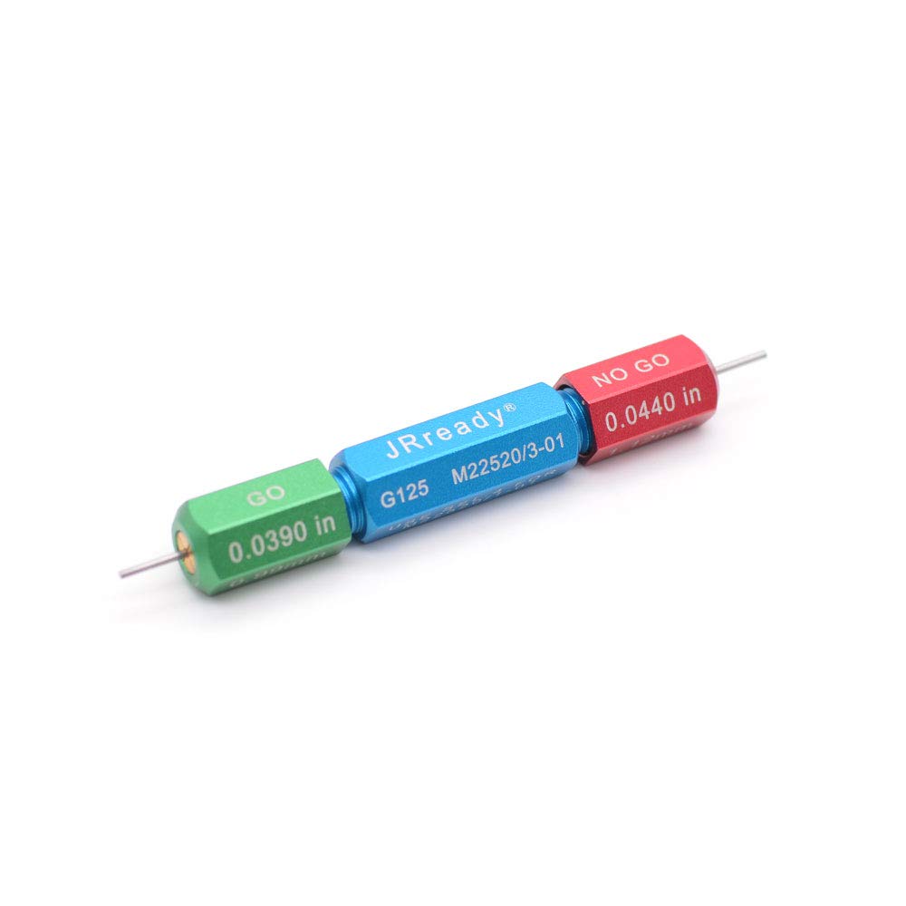 JRready ST2060-AS2: NEW-AS2 (Small 615717 M22520/2-01) Crimp Tool + 7 M22520/2 Positioners & Universal Positioner + G125 M22520/3-1 Gage 20-32AWG Wire Crimper Tool