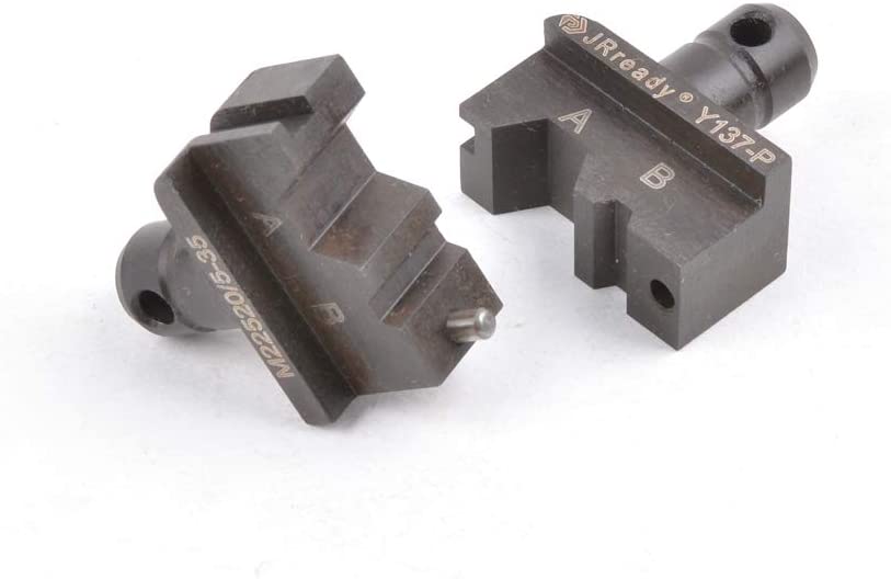 JRready Y137-P M22520/5-35 Crimp-Matrize zur Verwendung mit YJQ-W5 M22520/5-01 Crimpzange für offene Rahmen