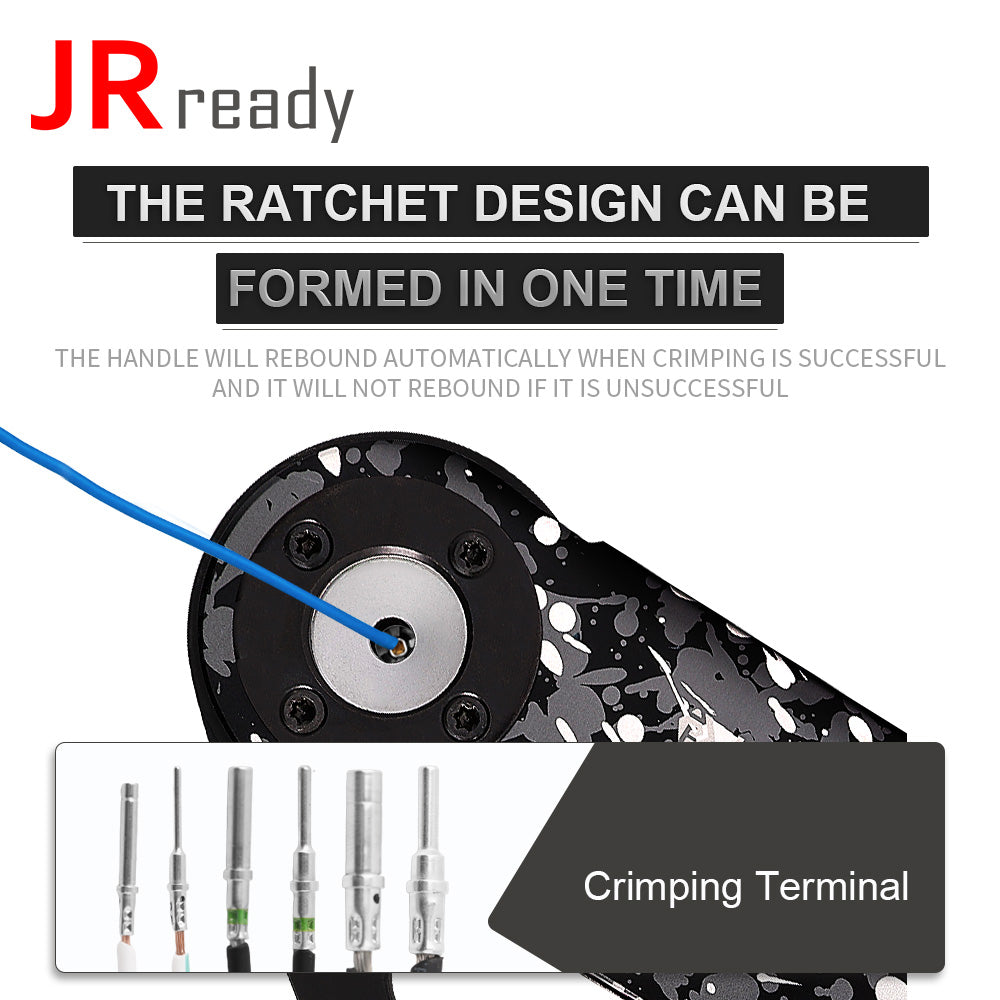 JRready JST2109-DT2 TOOL KIT: NEW-DT2 Crimp Tool (HDT-48-00 Equivalent)+DRK-RT1-Hook+DRK-RT1-Screwdriver for DT, DTM, DTP, DRB, DRCP and STRIKE Connectors