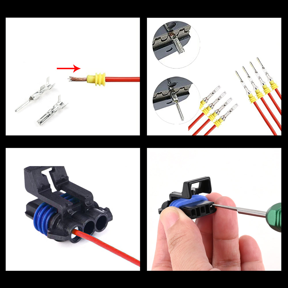 JRready Terminal Removal Tool Kit (ST5211) for Delphi Weather-Pack & Metri-Pack - Professional Pin Extraction Set