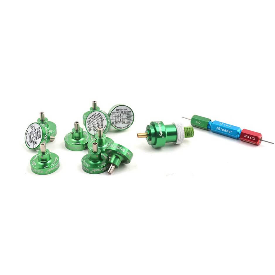 Kit posizionatori JRready ST5133: posizionatori 86-1 86-2 86-3 86-4 86-5 86-6 86-7 86-19 86-20 86-21 86-37 e calibro G145 compatibili con la pinza crimpatrice YJQ-W7A 
