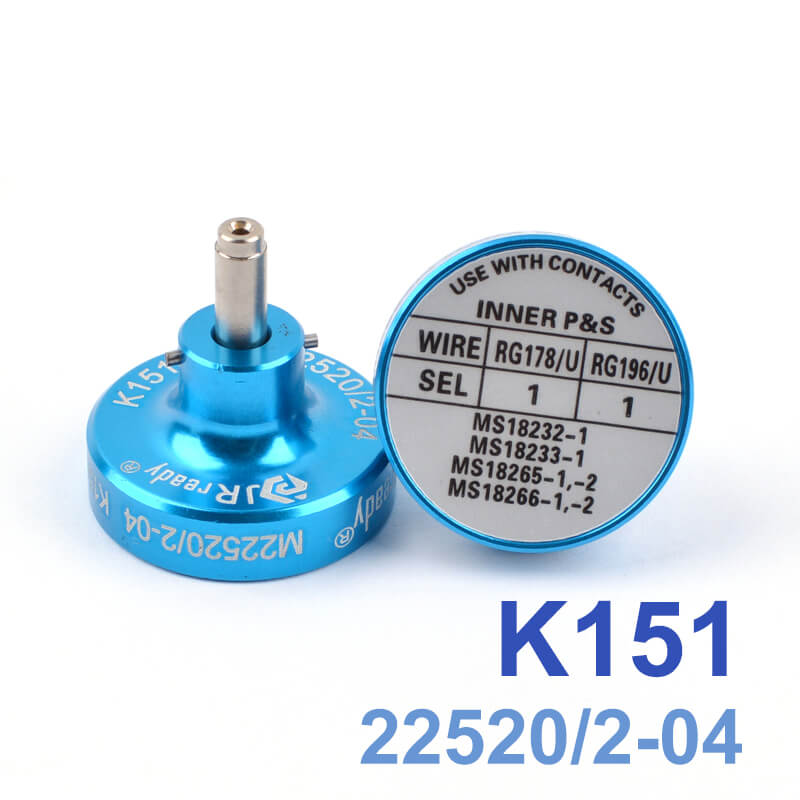 JRready K151 / P204 (M22520/2-04) Positioner for terminal contacts MS18232-1,MS18233-1,MS18265-1,-2,MS18266-1,-2