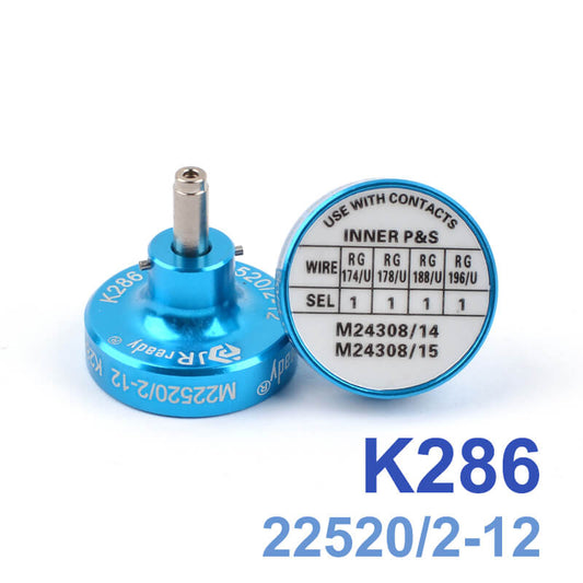JRready K286 / P212 (M22520/2-12) Positioner for M24308/14,M24308/15 contacts