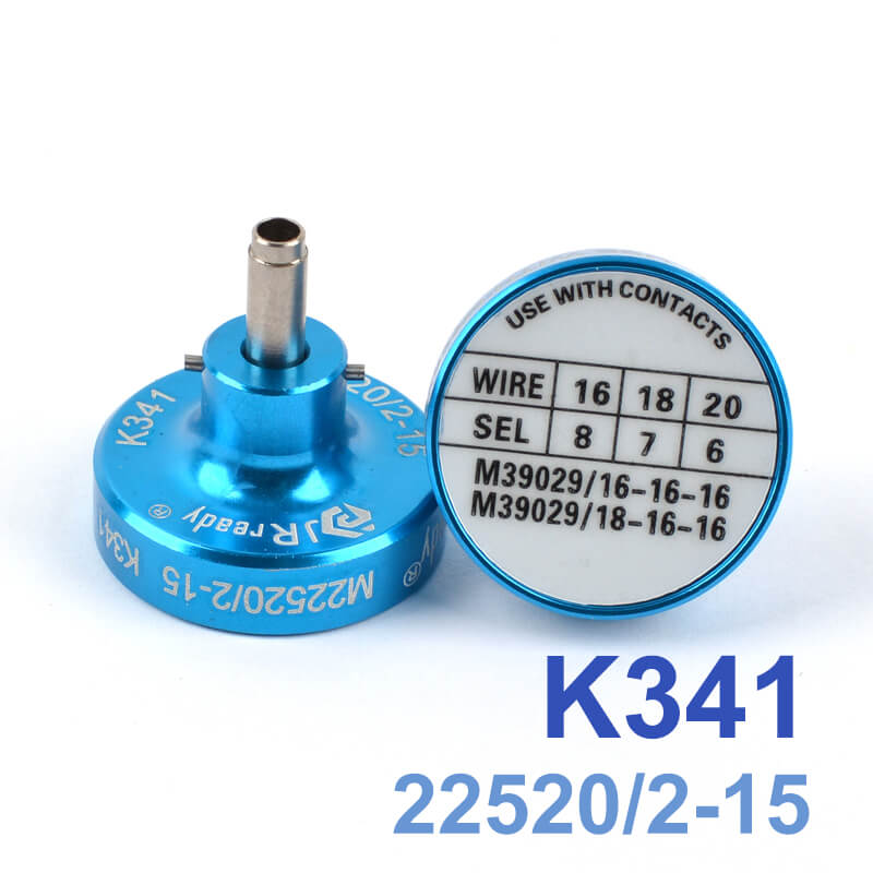 Posizionatore JRready K341 / P215 (M22520/2-15), adatto per terminale M39029/18-179
