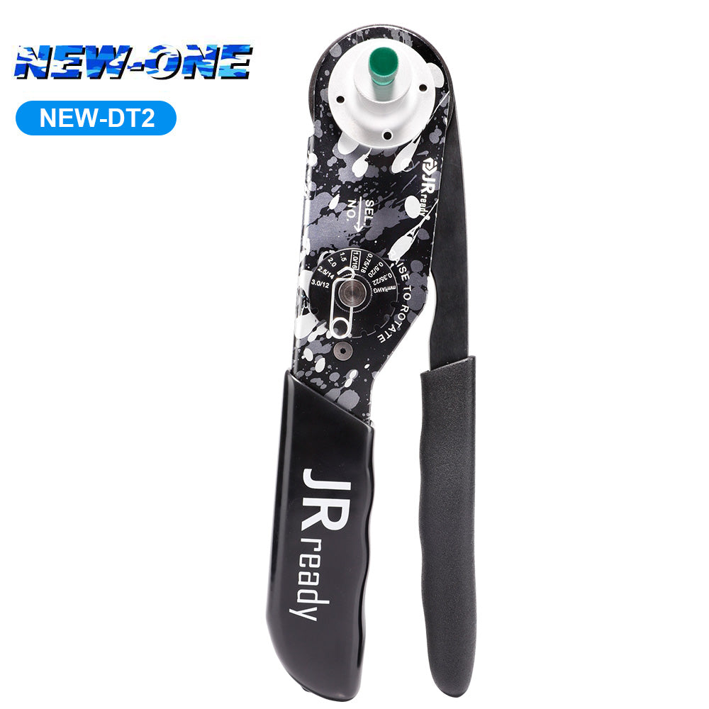 JRready NEW-DT2 Nuovo strumento di crimpatura per connettori (equivalente a HDT-48-00 JRD-HDT-48) per connettori DT DTM DTP da 12#, 16#, 20# pin/prese 12-22 AWG
