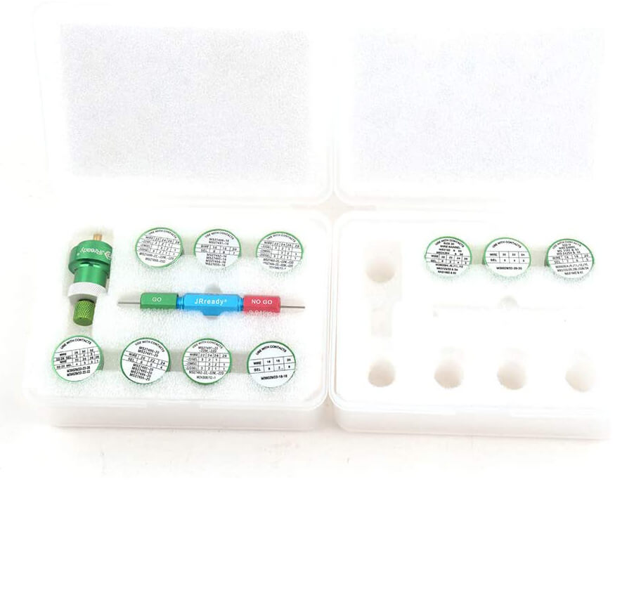 Kit posizionatori JRready ST5133: posizionatori 86-1 86-2 86-3 86-4 86-5 86-6 86-7 86-19 86-20 86-21 86-37 e calibro G145 compatibili con la pinza crimpatrice YJQ-W7A 